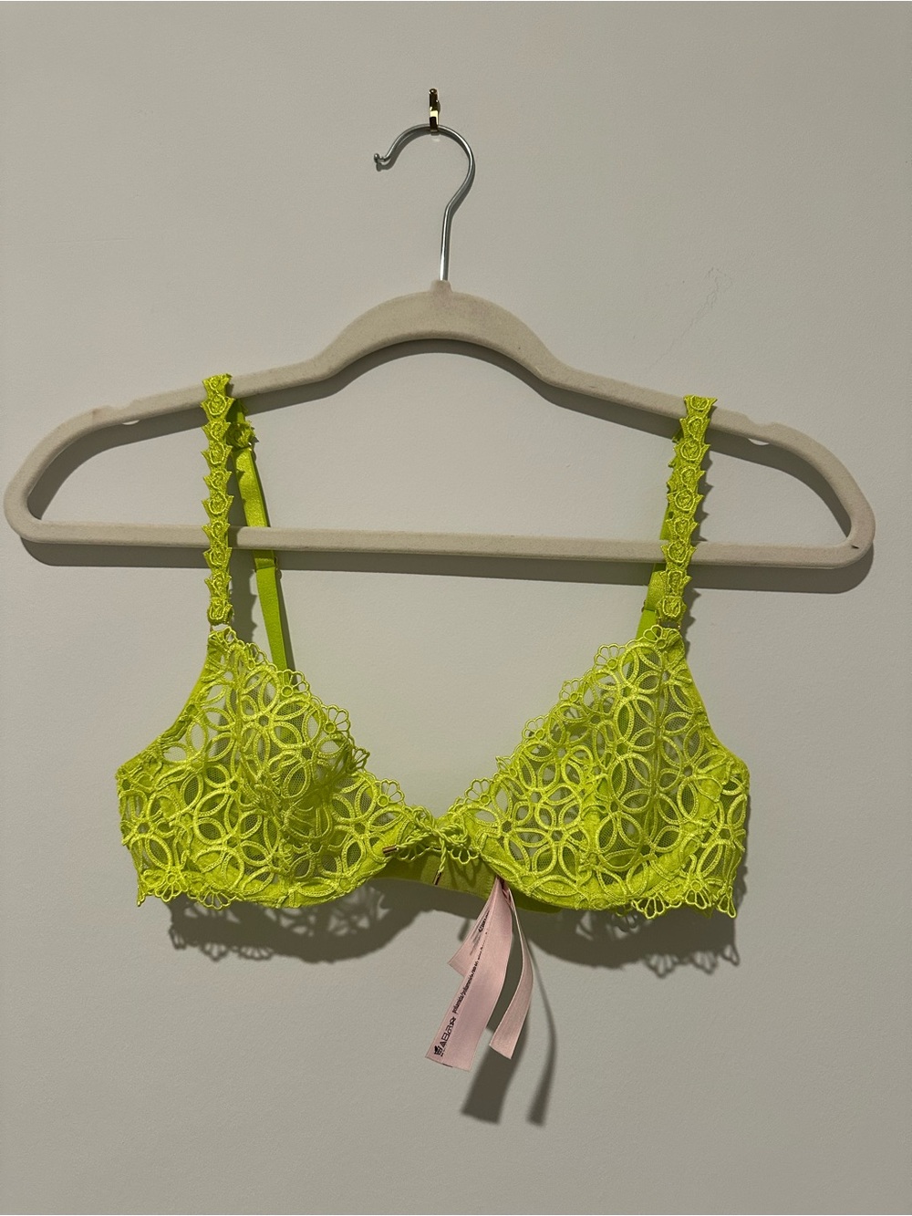 Victoria Secret Very Sexy Lime Green Bralette Festival Season Lingerie